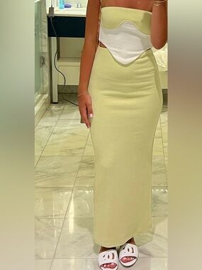 SABO SKIRT| CROP TOP & MIDI SKIRT SET